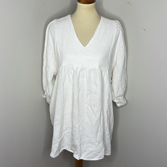 NWT Pomander Place‎ White Gauze Millie Dress - Picture 2 of 12